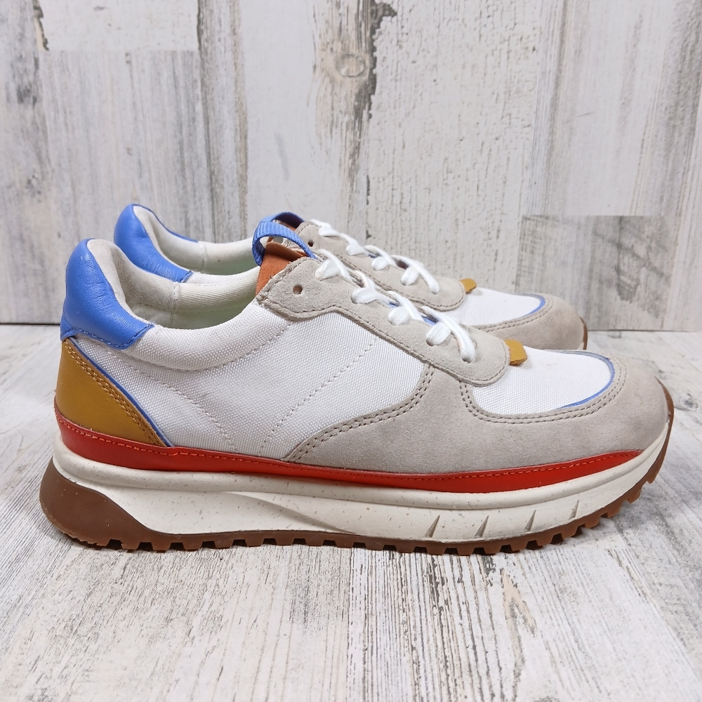 Madewell Kickoff Trainer Sneakers in Recycled Nylon, Suede and Leather - Picture 6 of 12